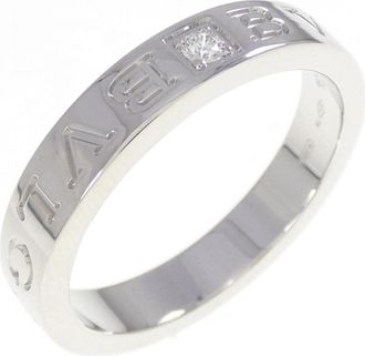 Bulgari White Gold (18K) Band Ring (Pre-Owned)