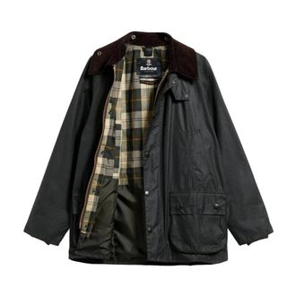 Barbour Jassen, Heren, Groen, 4Xs, Katoen, Bedale Wax Jacket
