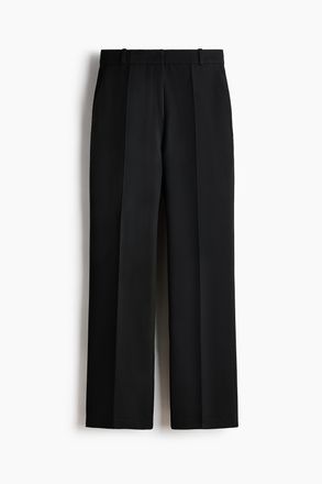 H&M Elegante Twillhose - Schwarz