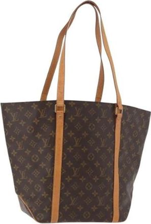 Louis Vuitton Pre-owned Vintage Tote Bag - Dames - Vintage Shopper - Bruin - ONE Size - Leer - Vintage