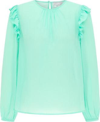 Usha Blouse Dames aqua