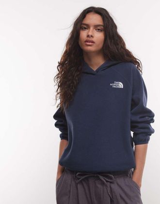 The North Face Oxara pile con cappuccio blu navy