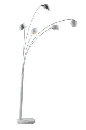 Luce-Ambiente-Design Eracle Floor Lamp White 5xe14