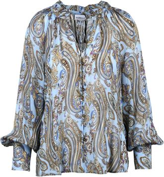Marella Overhemden, Dames, Veelkleurig, M, Chiffon, Chiffon Blouse