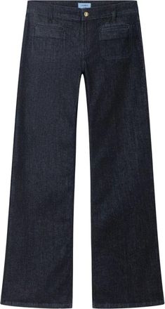 Cambio Jeans, Dames, Blauw, W32 L33, Denim, Wide Jeans