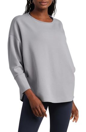 Rhone DreamGlow Pullover Sweatshirt in Steel Gray at Nordstrom, Size Small