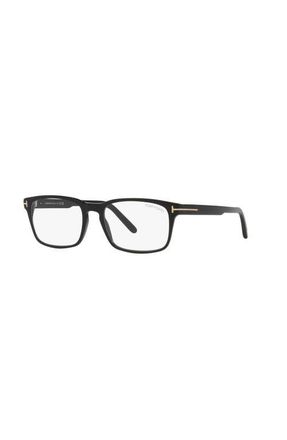 Tom Ford 54mm Rectangle optical glasses in Black at Nordstrom