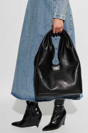 Maison Margiela Shoulder Bag Box Medium, Unisex, Black