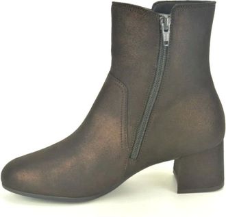 Gabor Schoenen, Dames, Bruin, 37 1/2 EU, Glans Nubuc Botje 3cm