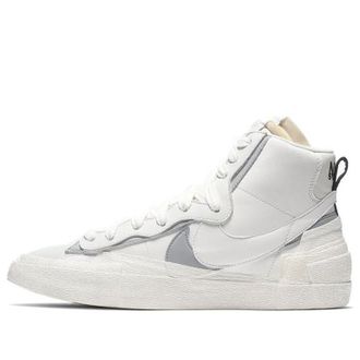 Nike x sacai Blazer Mid White Grey BV0072-100