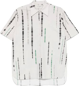 Officine Générale Camicia con stampa - Grigio