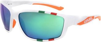 Salice 014 ITA BIANCO/RW VERDE Mens Sunglasses White Size Standard