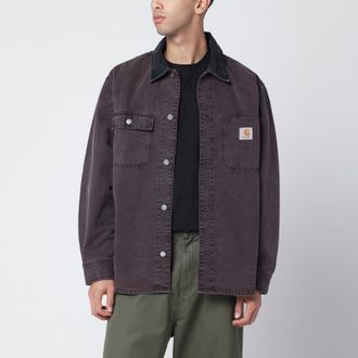 Carhartt Work in Progress Mitch Shirt Jacket Palisander/Black