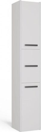 Topeshop Mobile bagno colonna mensola malwa S33 colore bianco