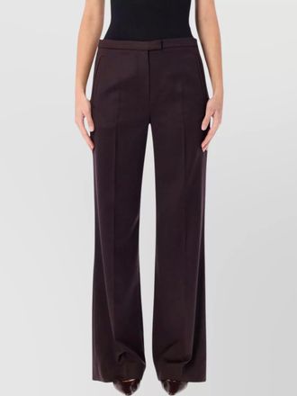Magda Butrym wool straight-leg tailored trousers