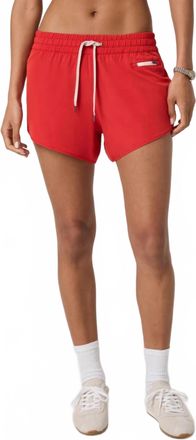 Vuori Clothing Clementine 4 Short 2.0 In Crimson