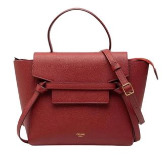 Celine Pre-owned Handbags, female, Red, Size: ONE SIZE Pre-owned Nano Belt Bag