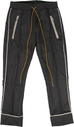 Rhude Pantaloni sportivi con righe laterali - Nero