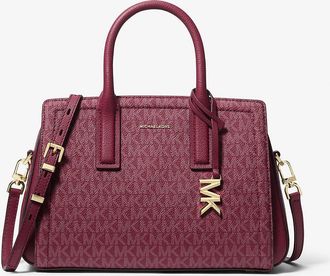 Michael Kors Laila Small Signature Logo Satchel