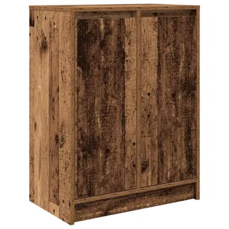 vidaXL Credenza Legno Antico 57x34x76 Cm In Legno Multistrato - Vidaxl