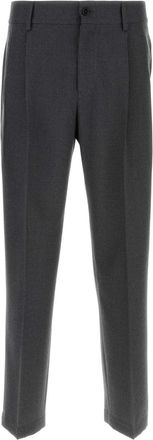 Dolce & Gabbana Mens Dark Grey Wool Blend Pant - Size EU 48 (Mens)