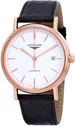 Longines Presence Automatic White Dial Mens Watch L49211122