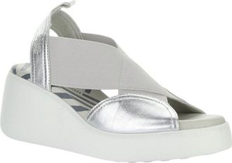 FLY London Daif Metallic Leather Sandal