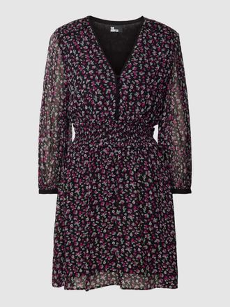 The Kooples Minikleid mit V-Ausschnitt in Black, Größe 34