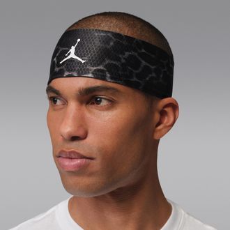 Nike Jordan Dri-FIT Printed Performance Sport Headband in Black | J1012647-091