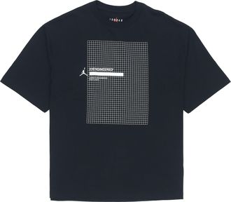 Nike Jordan Air Jordan 23 Engineered mesh Sports Round Neck Short Sleeve Black DA9870-010