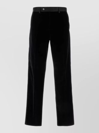 Fendi velvet tailored trousers