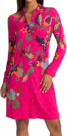 Johnny Was The Janie Favorite Shirt Dress In Verney