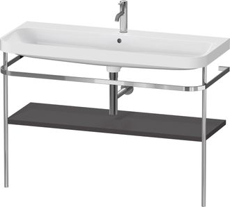 Duravit Set C-bonded Duravit Happy D.2 Plus Con Soporte Met&aacute;lico
