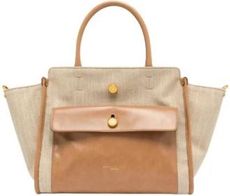 Gianni Chiarini Cher - Dames - Handtassen - Beige - ONE Size - Leer - Tassen