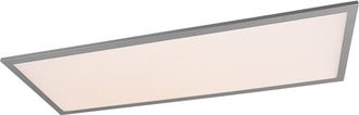 Reality L&aacute;mpara De Techo Led Rectangular Funci&oacute;n De Luz Nocturna Gama De Aluminio Trio Lighting