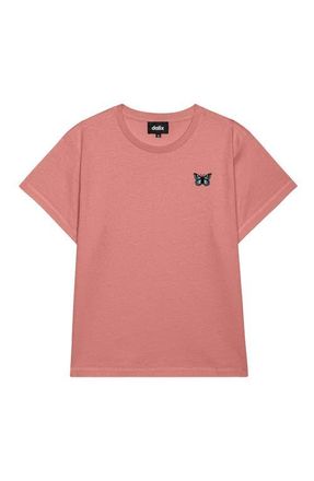 Dalix Womens Butterfly Lightweight High Waisted Tee in Red Sorbet at Nordstrom, Size X-Large