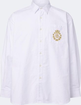 ERL Camisa de algod&oacute;n bordada
