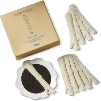 Tag Palo Santo Paper Incense S10 Ivory Air Fresheners 15hrs in Beige at Nordstrom