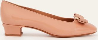 Ferragamo Donna D&eacute;collet&eacute; Vara Beige Taglia 35.5