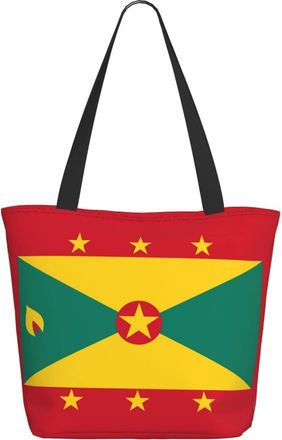AOOEDM Grenada Flag Ladies Shopping Bag 13x11x7in.The Perfect ValentineS Day Gift.It Is The Best ValentineS Day Gift For Mom, Daughter, Wife,Etc