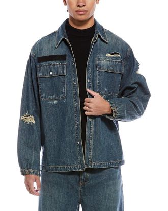 Helmut Lang Denim Uniform Shirt Jacket