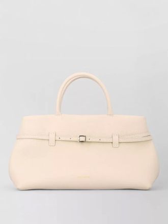 Manu Atelier cambon tote bag structured top handles buckle