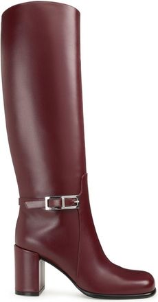 Sergio Rossi SR Nora boots - women - Calf Leather/Calf Leather/Calf Leather - 40.5 - Red