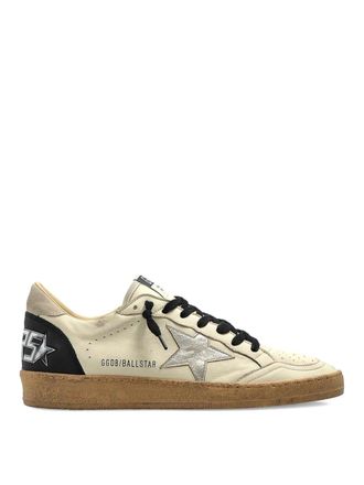 Golden Goose Sneakers In White Leather