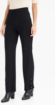 Bonprix Jerseyhose BONPRIX, Damen, Gr. 56/58 (XXXL), N-Gr, schwarz, Jersey, Obermaterial: 70% Viskose, 25% Polyester, 5% Elasthan, slim fit, Hosen Jerseyhose,