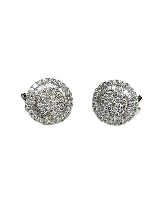 Arthur Marder Fine Jewelry 18K 1.22 Ct. Tw. Diamond Earrings