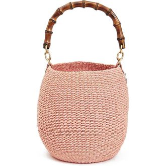 Clare Vivier Pot de Miel Top Handle Bag in Blush at Nordstrom