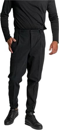 Corneliani Broeken, Heren, Zwart, S, Cropped Broeken