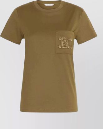 Max Mara papaia regular fit crew neck top