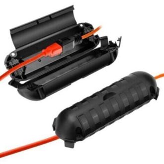 OEM Caja De Enchufe El&eacute;ctrico Impermeable, Paquete De 2 Cajas De Seguridad Para Cables Impermeables Ip54, Caja De Protecci&oacute;n Para Cables De Extensi&oacute;n, Caj
